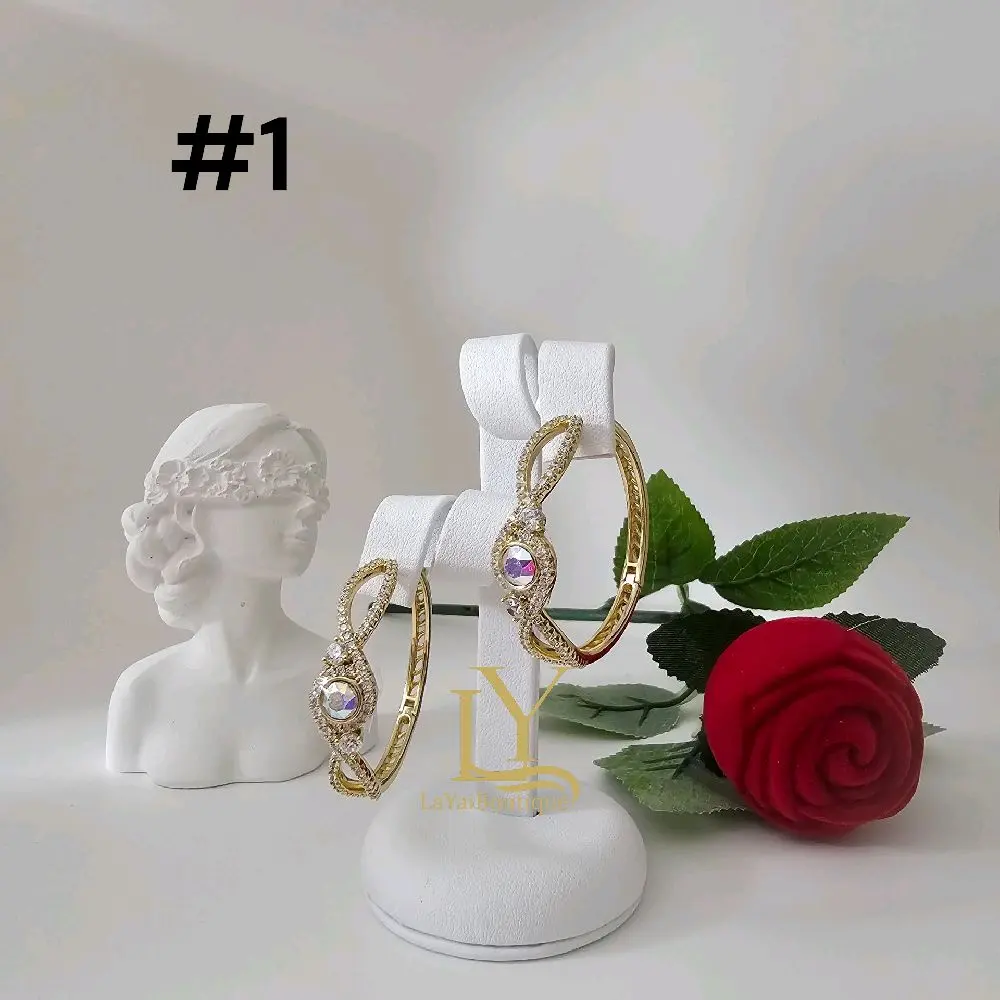 LaYaiBoutique #1904 high quality 14k gold plated earrings LaYaiBoutique #1904 high quality 14k gold plated earrings
