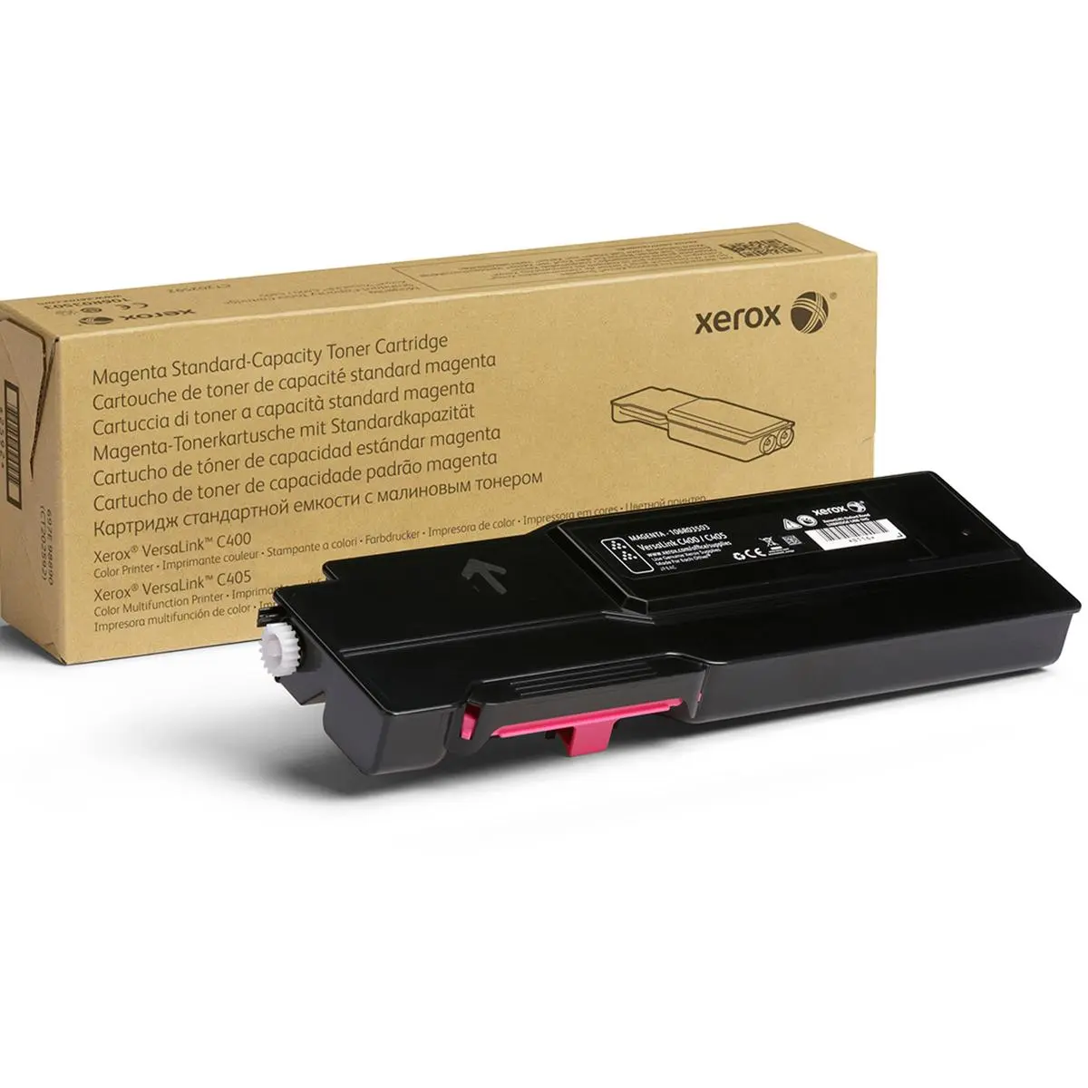 Xerox Genuine Magenta Standard Capacity Toner Cartridge for Select VersaLink Series Printer, 2,500 Pages Yield