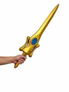 Kinstore 30" Heman Inspired Power PU Foam Sword for Cosplay Replica