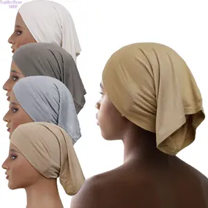 Extended‑Length New Simple Modal Stretch Long Tube Turban for Women, Breathable Elastic Square Head Wrap, Soft Lightweight Versatile Headwear, Ideal for Daily Wear, Hair Covering, Casual Outings and All‑Season Styling
