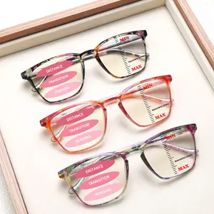 3-Piece Set Of Stylish Retro-Print Multifocal Blue Light Blocking Reading Glasses For Women High-Quality Durable Lenses With Spring Hinges Suitable For Various Occasions And Daily Wear