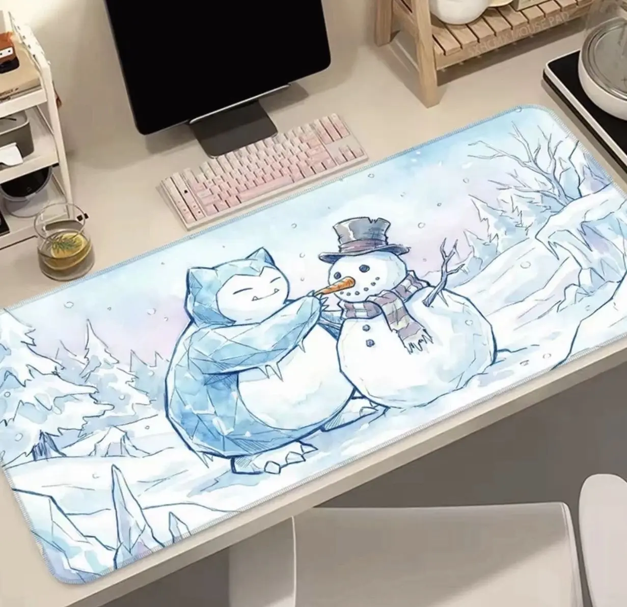 Snorlax Grande Mousepad Large Gaming Mouse Pad