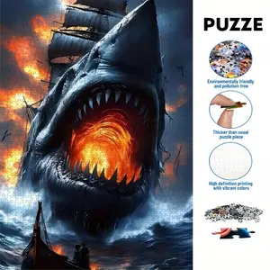 Large Paper Puzzle DIY Kit, Durable Seamless Design, Perfect Gift for Birthdays & Holidays, Ideal for Home Decor & Interactive Games, Jigsaw Puzzles