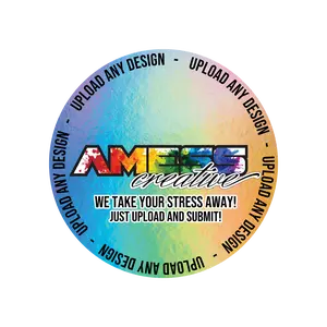 Custom Stickers, Decals, & Labels - Holographic Vinyl