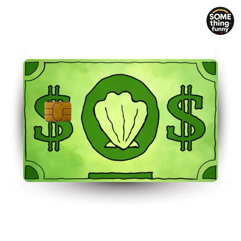 SpongeBob Money Card Sticker – Funny Debit/Credit Card Skin SpongeBob Money Card Sticker – Funny Debit/Credit Card Skin