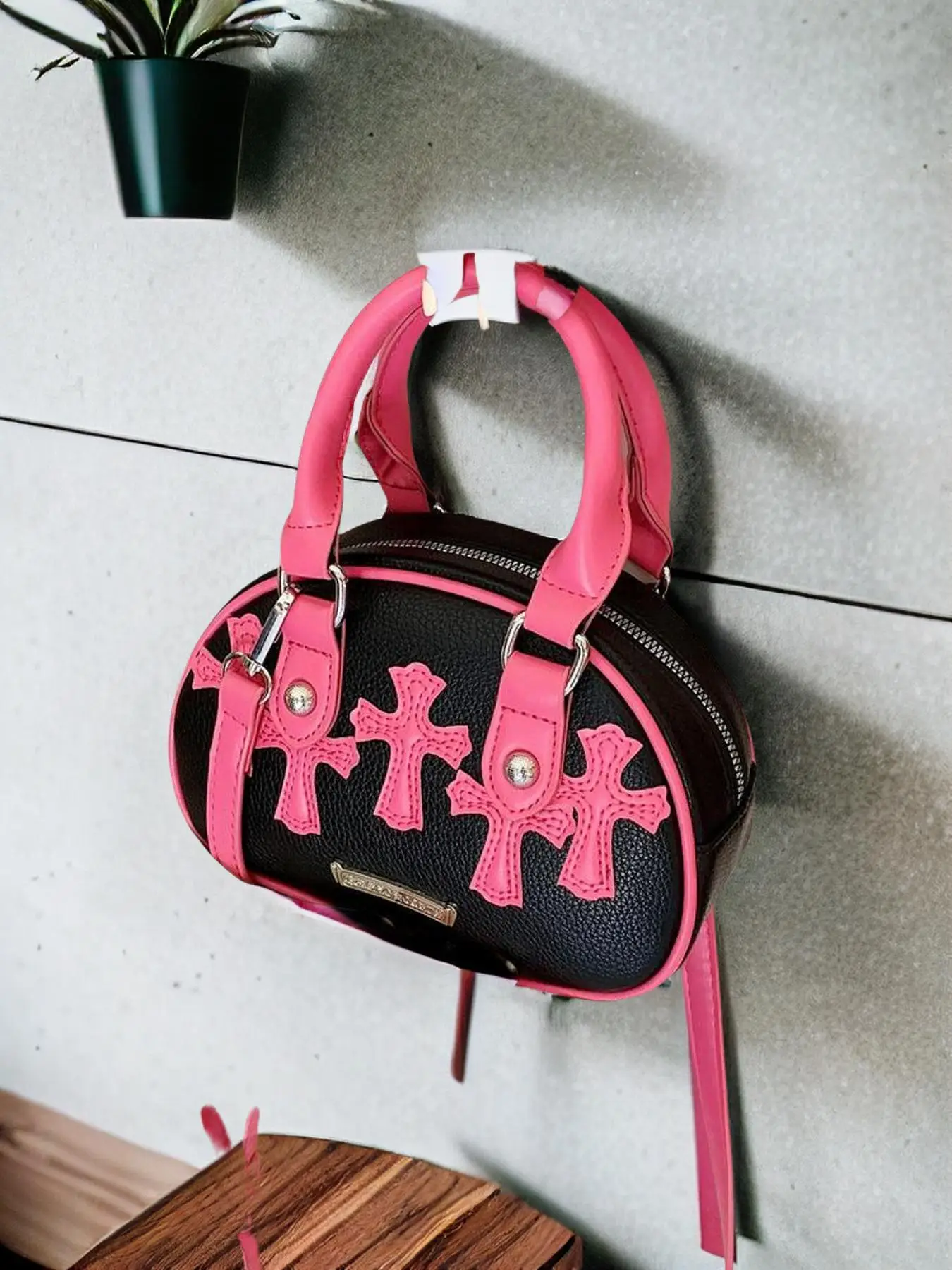 Women's Cute Y2K Handbag & Crossbody Bag As Gift, Trendy Summer Bag Set, Retro Large Capacity Handbag, Chic All-match Commuter Handbag & Crossbody Bag