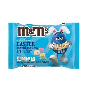 M&m White Chocolate Easter Marshmallow Treat- 1 Bag 7.44 oz