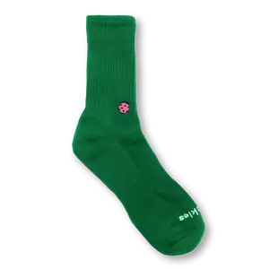 Pickleball High Crew Performance Sock | Green