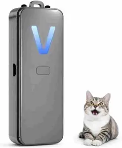 Air Ionizer, Negative Ion Air Purifier for Pet Homes and Small Spaces, Quiet Ozone Free Filterless Air Cleaner for Cat Litter Room, Bathroom, Bedroom, Desk(F2V Gray)