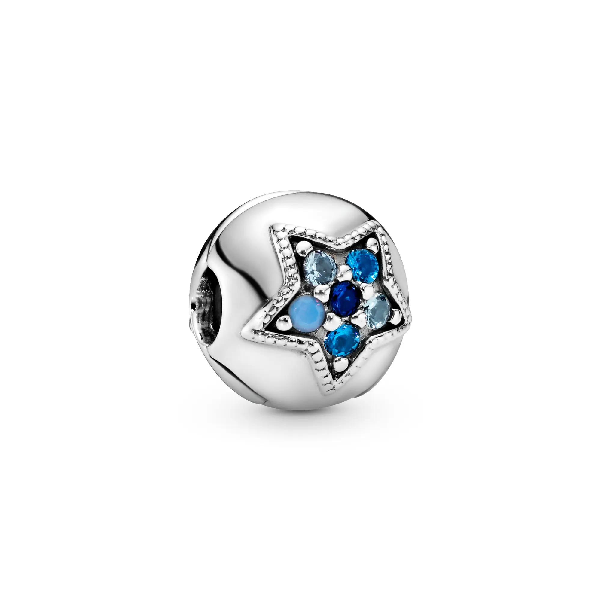 PANDORA Bright Star Clip Charm - 796380NSBMX