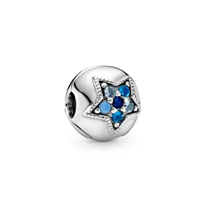 PANDORA Bright Star Clip Charm - 796380NSBMX