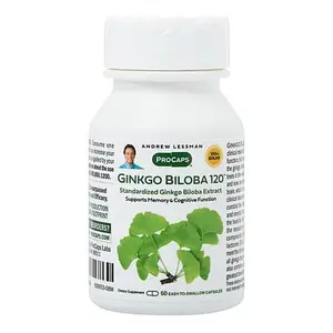 Andrew Lessman Ginkgo Biloba 120 - 60 Capsules