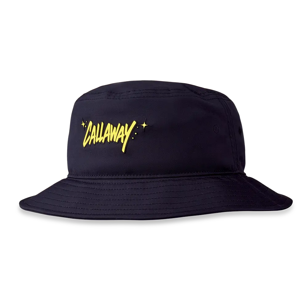 Callaway Golf Men's Graffiti Bucket Hat in Black | Size: Adjustable