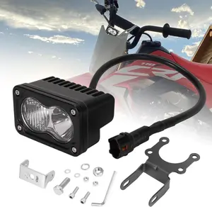 3inch LED Headlight Kit for Talaria Sting R MX4/Sur-Ron Segway X260 Plug and Play Combo Beam 20W 6000-6500K Upgrade Motorcycle Lights Bars Led Headlamp with Mount Bracket