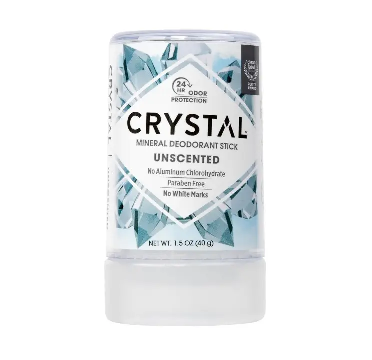 CRYSTAL Deodorant Mineral Deodorant Stick, Travel, 1.5 Ounce