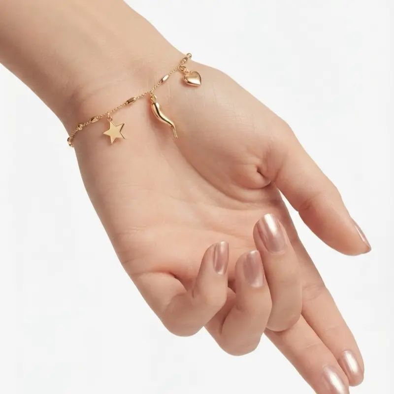 10k Gold Bracelet - Delicate, Elegant, Timeless Jewelry Accessory