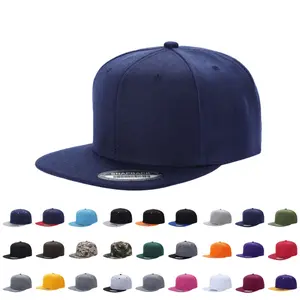 Snapback Trucker Hat for Men & Women - Breathable Mesh Flat Bill Baseball Cap in Various Colors Suitable for outdoor sports