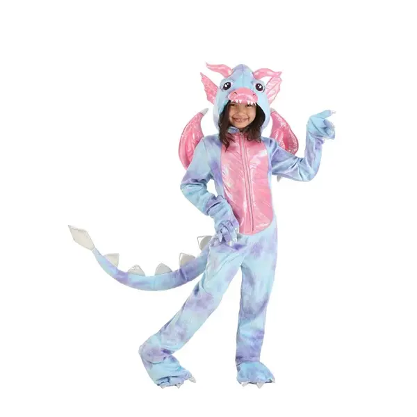 Girl's Pastel Dragon Costume
