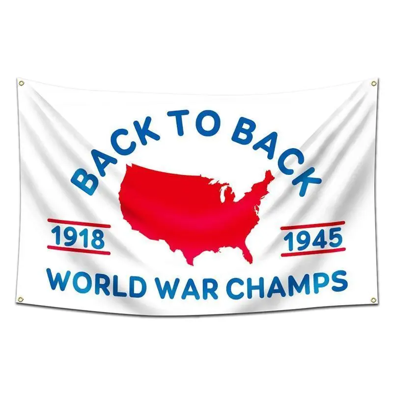 Tapestry  World War Championship Flag - An interesting poster, suitable for hanging on the wall of a man's private space as a flag. Decor tapestry