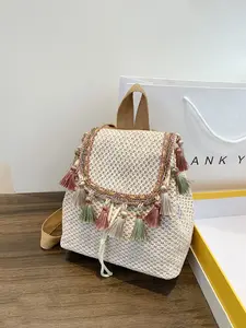 Ladies' fashionable, simple, casual, retro backpack is convenient, durable, and versatile for daily commuting, shopping, and gift giving. It is a must-have backpack for ladies, Cute Stylish Daypacks