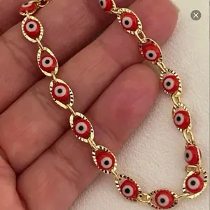 18k Gold Plated Bracelet 7.5” inches