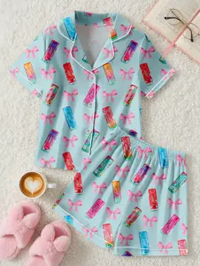 Alani Satin Pajamas Set, Alani Energy Drink Sleepwear, Women Satin Loungewear, Alani Lover Gift For Her