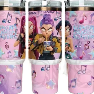 K pop demon slayer waterproof design cup