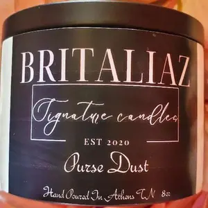 Elegant and Refreshing Purse Dust Candle - Fruity Blend of Pineapple, Peach, and Leafy Greens for Home Decor Aroma Scent