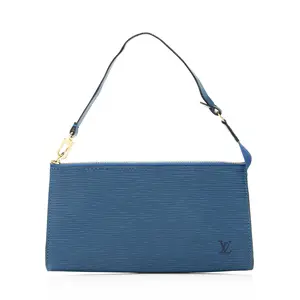 Pre-owned Louis Vuitton Leather Clutches & Wristlets Vintage Epi Pochette Accessoires