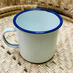 White Enamel ritual cup