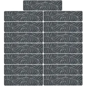Self-Adhesive Non-Slip Stair Carpet Mat 76x20cm Indoor Stairs Treads Carpet Living Room Stairs Steps Tread Mats Nordic Stair Treads Carpets for Indoor Decoration