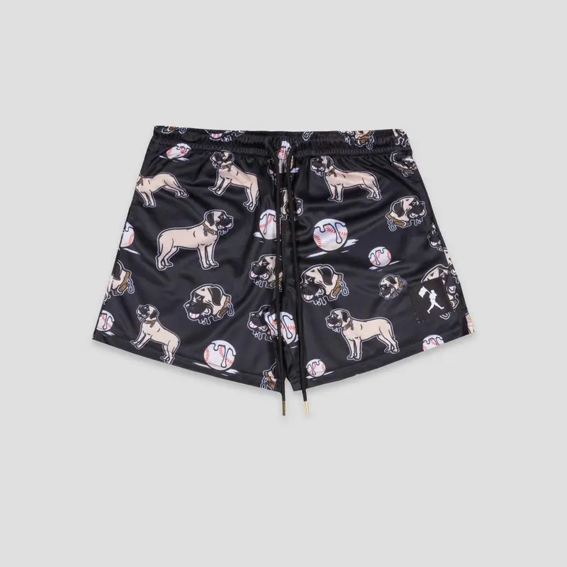 Men's Youth Hercules Diamond Air Mesh Shorts, Breathable, Casual Streetwear with Drawstring and Pocket