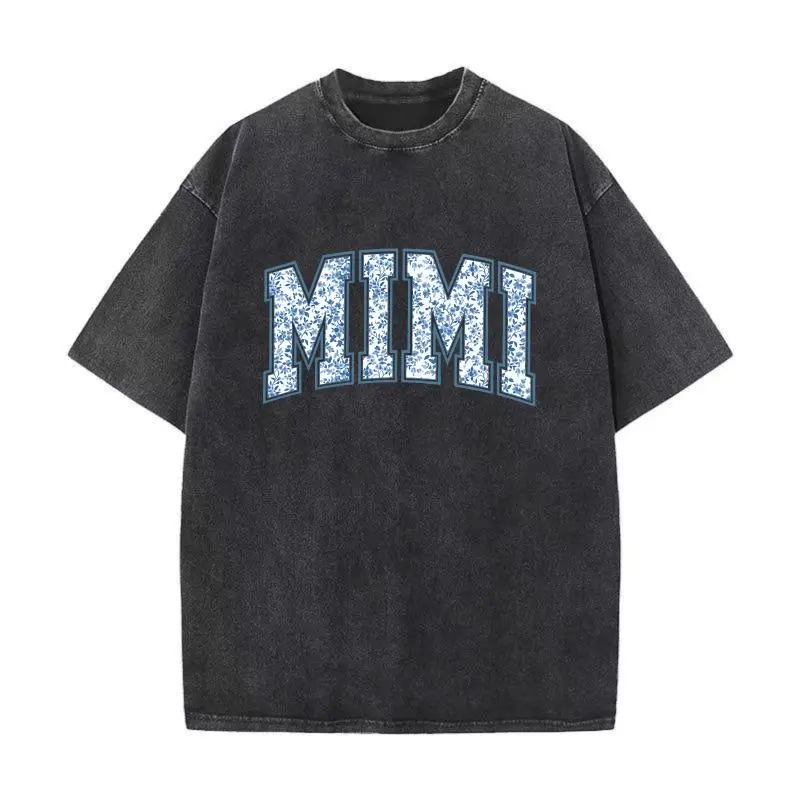 Mimi TShirt, Toile Floral Mimi T-Shirt, Mimi Tee, Cute Mimi TShirt, Gift for Mimi, Grandma Gift, Grandmother Tee, Grandma Mimi Mum Womenswear