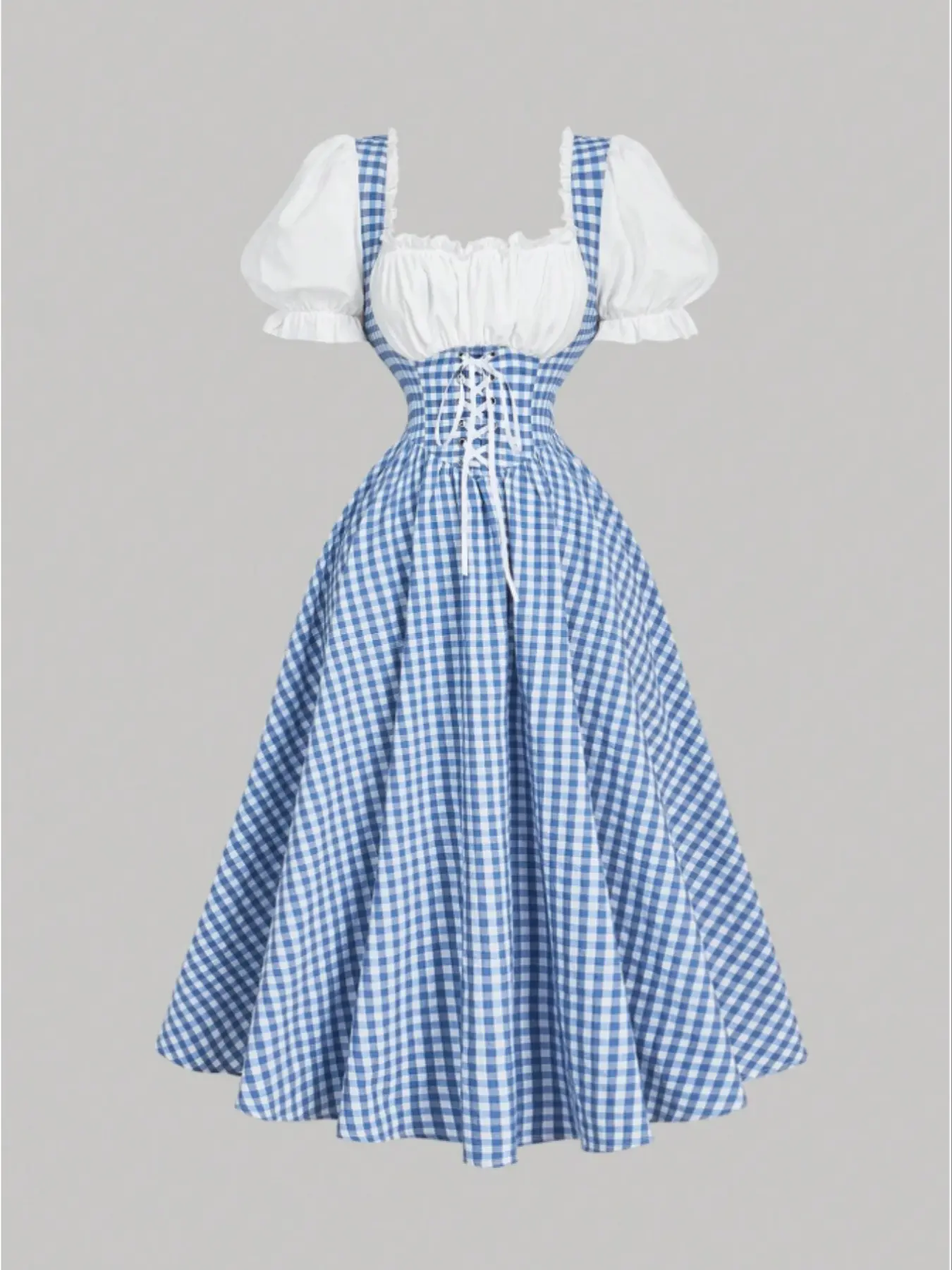 Vintage Plaid Patchwork Babydoll Dress, Women's Casual Fitted Dress, All Seasons Fashion, Boho Beach Vacation, Bohemian, Spring, Womenswear, Clothes - TikTok Shop Vintage Plaid Patchwork Babydoll Dress, Women's Casual Fitted Dress, All Seasons Fashion, Boho Beach Vacation, Bohemian, Spring, Womenswear, Clothes - TikTok Shop