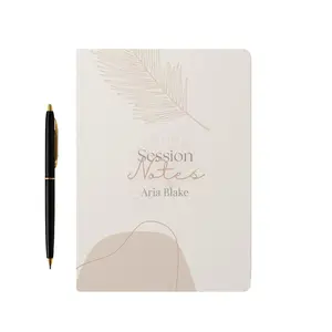 Custom Lined Therapy Softcover Journal - Personalized Mental Health Notebook, Therapist Gift, Self-Care Reflection Journal