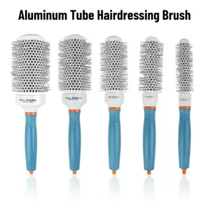Hair styling brush, Curling Brush, Curling Ion Brush, round barrel curly hair comb, Thermal Round Brush, wet and dry dual-use hairdressing comb, roller tools.
