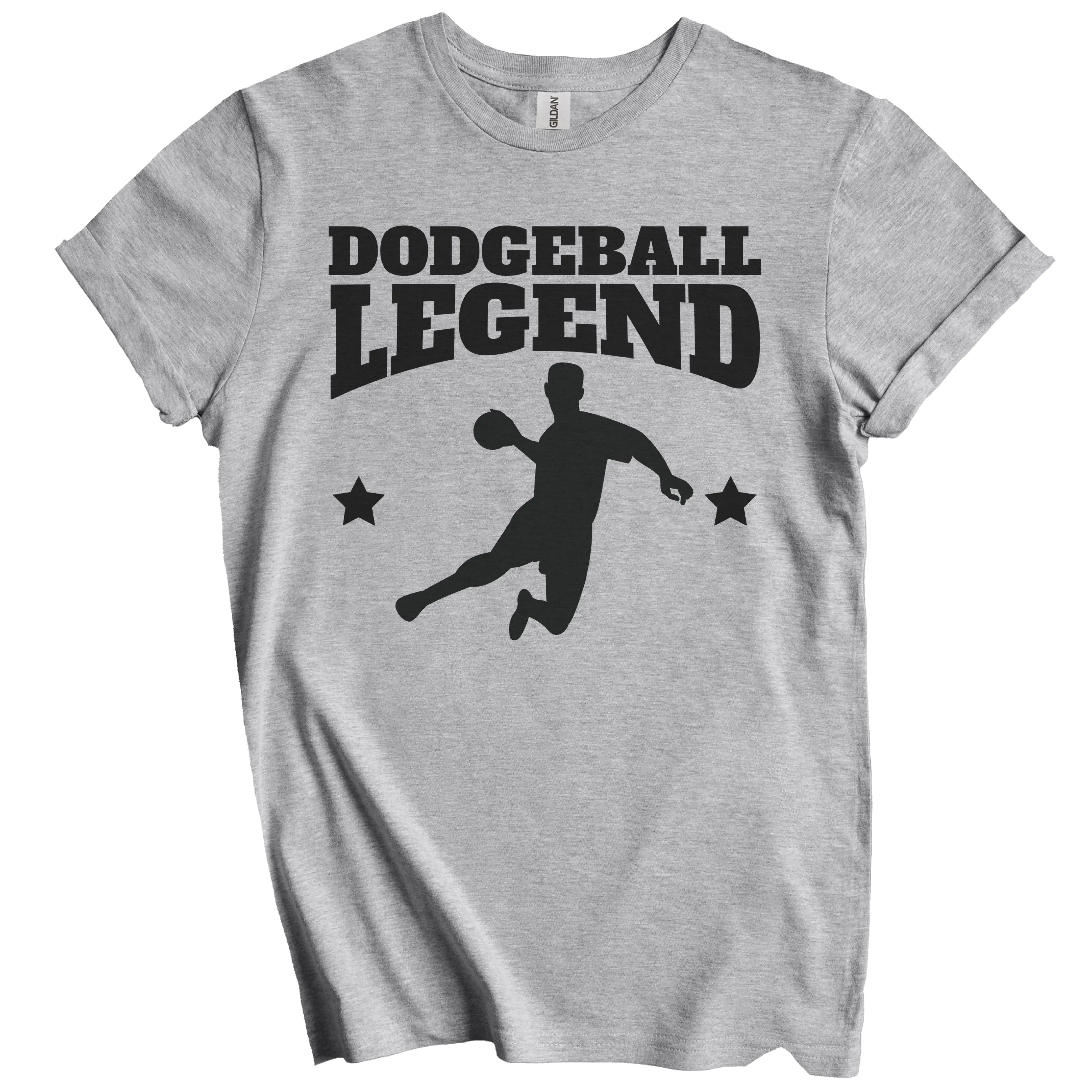 Retro Dodgeball Legend T-Shirt - Dodgeball Team Shirt - Funny Dodgeball Gift