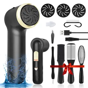 Rechargeable Portable Electric Feet Callus Remover, Great for Dry Skin Dead Skin, Severely Cracked Dry Skin, Suitable for Home and Nail Salon, Foot File Pedicure Kit, Ideal Spring and Summer Gift