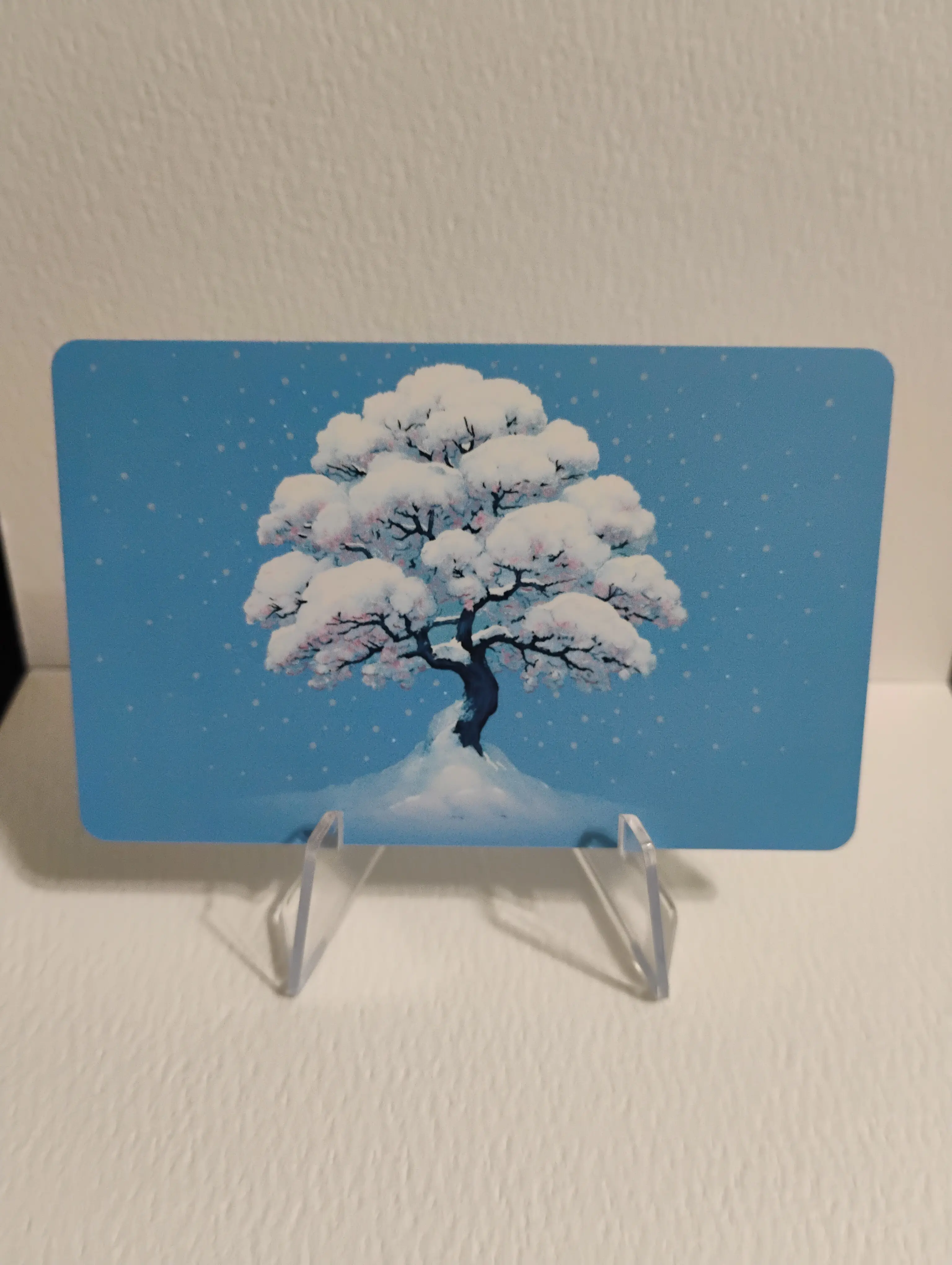 Crypto Storage Card (Tangem) (Snowy Sakura)