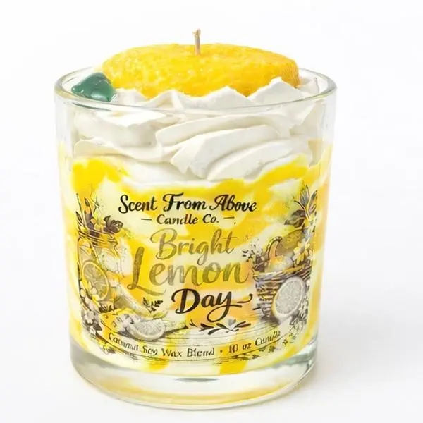 Bright Lemon Day Candle