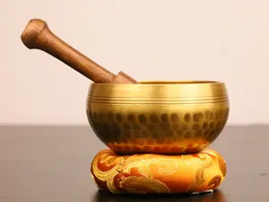Tibetan Singing Bowls Set ~Meditation Sound Bowl for Yoga, Meditation, and Spiritual Healing.