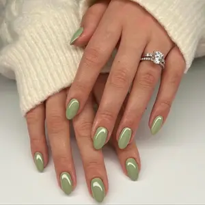 DND 1001 Sage Groovin Gel and Lacquer Duo nail care nail art fall sage army green gel color