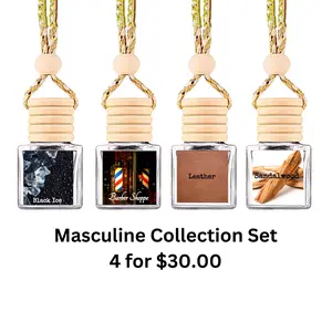 Masculine Collection4-Pack Diffusers - Versatile Diffuser Pack for Various Styles and Occasions