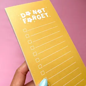 Do Not Forget Taskpad Planner Notepad