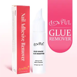Lovful | 20ML Nail Glue Remover | Easy Removal for Press On Nails & Glue-On Nail Tips, Home Use Polish Manicure