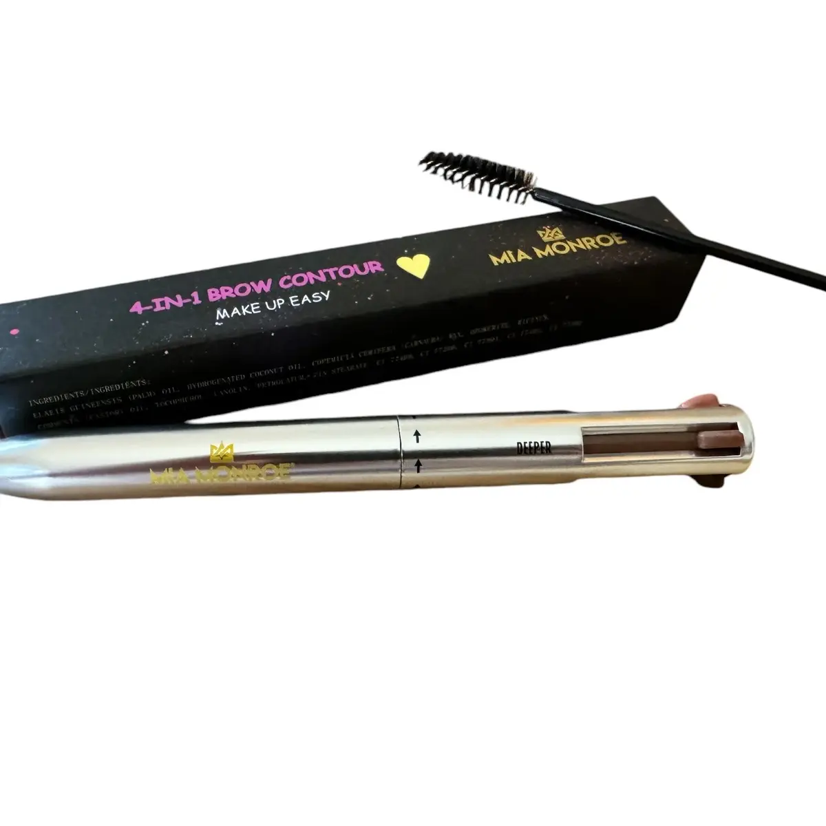 4-in-1 Eyebrow Pencil for Precise and Flawless Brow