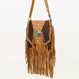 American Darling Large Crossbody Genuine Leather Women Bag Western Handbag Purse | for Cute