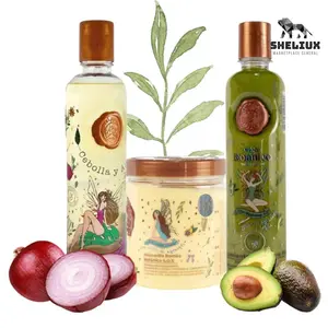 Ritual Botánico - Set Onion Shampoo, Avocado Conditioner, and Repair Mask for Hair Care - Hydration, Repair & Growth