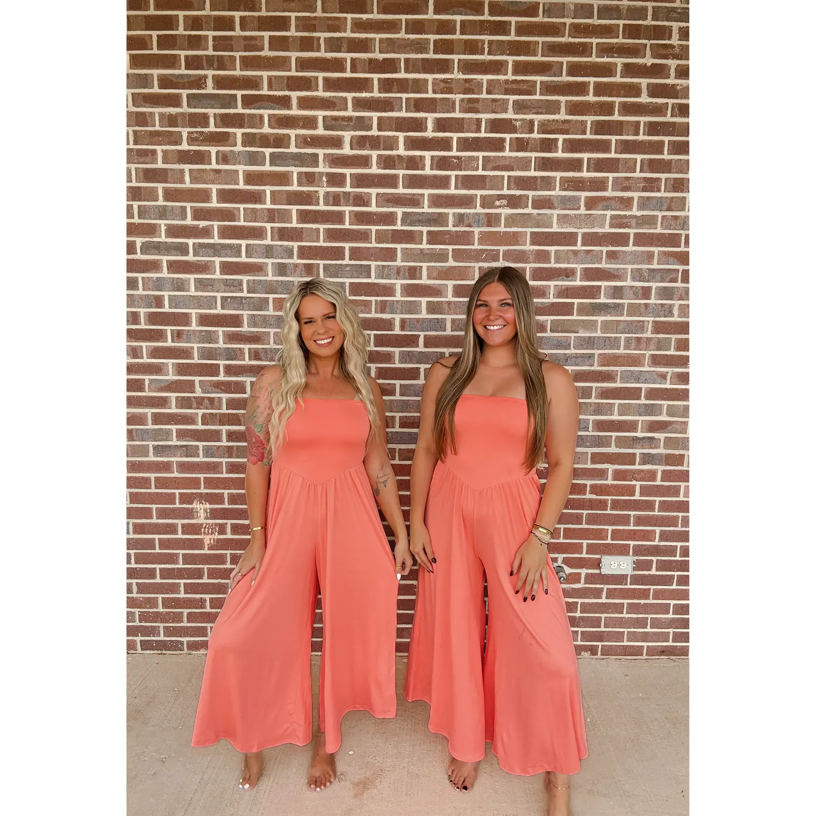 East Coast Coral Jumpsuit