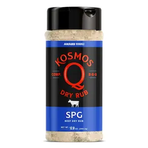 Salt, Pepper, Garlic Seasoning Rub